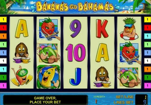 Игровые автоматы на деньги с выводом Bananas go Bahamas