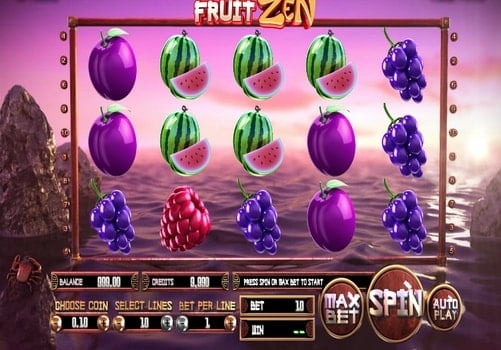 Игровые автоматы с быстрым выводом денег Fruit Zen