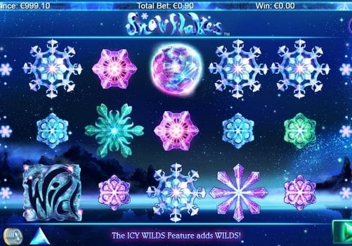 Игровые автоматы онлайн с выводом денег - Snowflakes